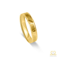 Carregar imagem no visualizador da galeria, 19.2ct Yellow Gold Wedding Ring AL019