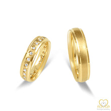 Carregar imagem no visualizador da galeria, 19.2ct Gold Wedding Ring (Ref. AL034)