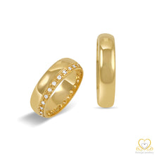 Load image into Gallery viewer, 19.2ct Yellow Gold Wedding Ring AL0038