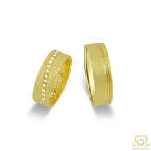 Load image into Gallery viewer, 9ct Solid Yellow Gold Wedding Ring AL0044