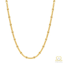 Load image into Gallery viewer, 19.2ct Gold Figaro Chain FI012