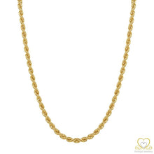 Carregar imagem no visualizador da galeria, 19.2ct Yellow Gold 2.5MM Rope Chain FI0788
