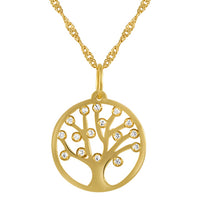 Load image into Gallery viewer, 19.2ct Yellow Gold Tree Of Life Pendant ME60391