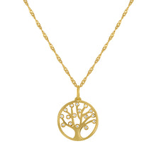 Load image into Gallery viewer, 19.2ct Yellow Gold Tree Of Life Pendant ME60391