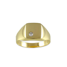 Carregar imagem no visualizador da galeria, 14ct Gold Men`s Ring AN14005
