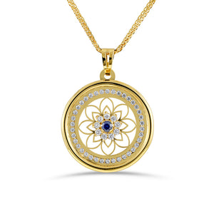 19.2ct Gold Pendant FI0122