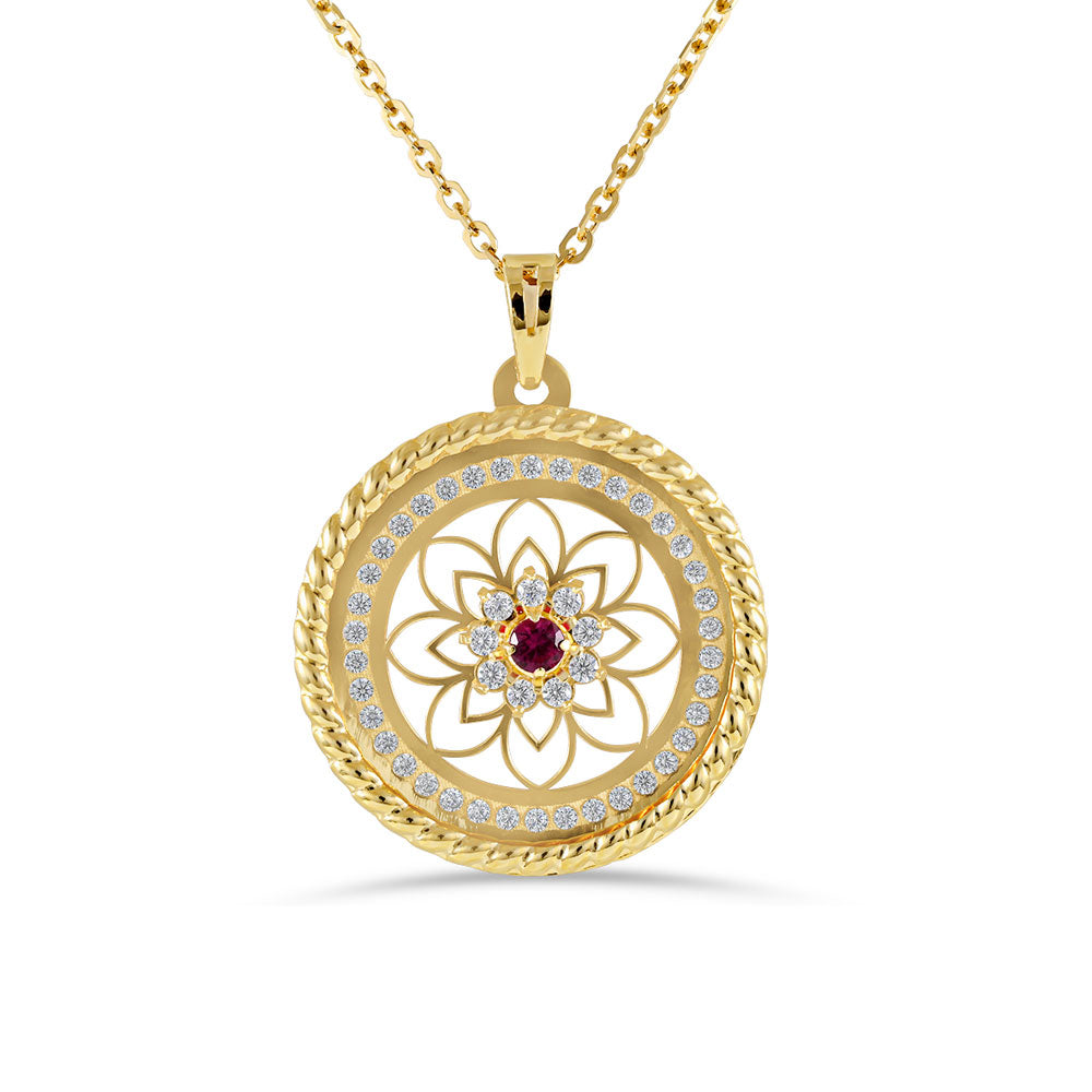 19.2ct Gold Pendant ME0926