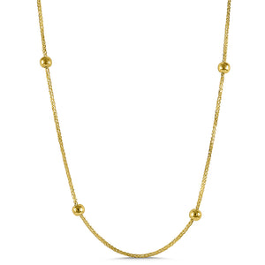 9ct Yellow Gold Necklace 9FI0143