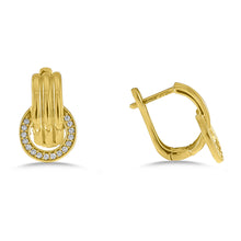 Carregar imagem no visualizador da galeria, 9ct Gold Earrings 9BR03
