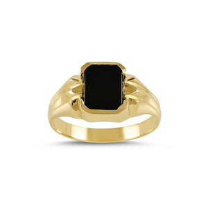 19.2ct Yellow Gold Men`s Ring AH0466