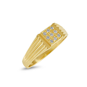 19.2ct Gold Men`s Ring AN0466