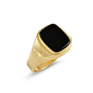 19.2ct Yellow Gold Men`s Ring AH12025