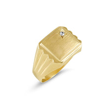 Carregar imagem no visualizador da galeria, 9ct Yellow Gold Men&#39;s Ring CR0168
