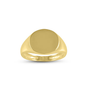 9ct Yellow Gold Men's Ring AN00