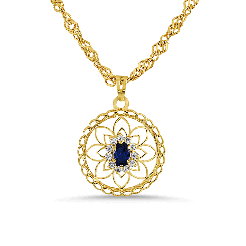 19.2ct Gold Pendant ME0808