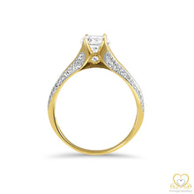 Load image into Gallery viewer, 9ct Yellow Gold Solitaire Ring 9AN0524
