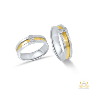 19.2ct Gold Wedding Ring AL007