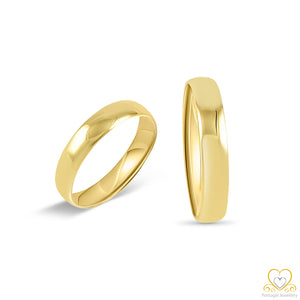 19.2ct Yellow Gold Wedding Ring AL008