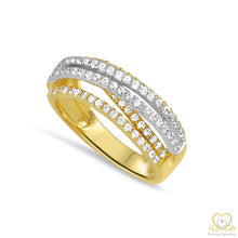 Load image into Gallery viewer, 19.2ct Yellow and White Gold Ring AL13744
