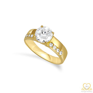19.2ct Gold Engagement Ring AN006