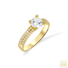 Load image into Gallery viewer, 19.2ct Yellow Gold Engagement Ring AN008
