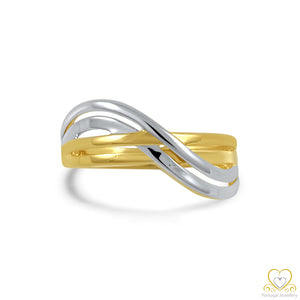 19.2ct Yellow and White Gold Ring AN01007