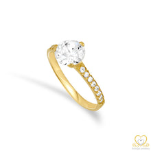 Load image into Gallery viewer, 19.2ct Gold Engagement Ring AN0692
