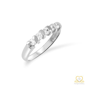 19.2ct White Gold Ring AN020