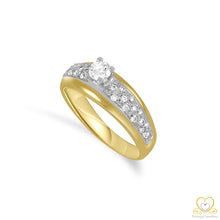 Load image into Gallery viewer, 19.2ct Gold Engagement Ring AN023
