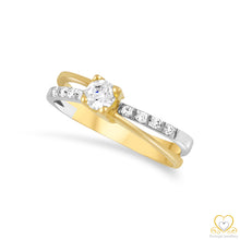 Load image into Gallery viewer, 19.2ct Gold Engagement Ring AN0713
