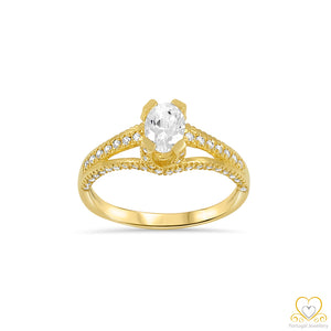 19.2ct Gold Engagement Ring  AN048