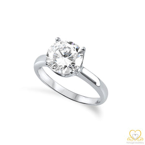 19.2ct White Gold Engagement Ring AN081