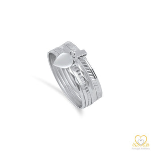 19.2ct White Gold Ring AN087