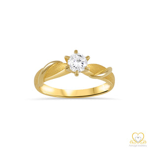 19.2ct Gold Engagement Ring AN092