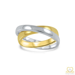 19.2ct Yellow and White Gold Ring AN0934