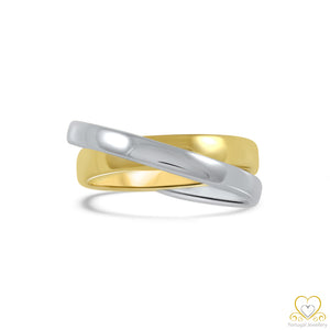 19.2ct Yellow and White Gold Ring AN0934