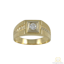 Load image into Gallery viewer, 19.2ct Yellow Gold Men`s Ring ANH010
