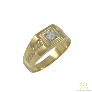 19.2ct Yellow Gold Men`s Ring ANH010
