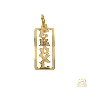 19.2ct Yellow Gold Portugal Pendant BE001