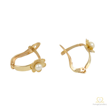 Load image into Gallery viewer, 9ct Gold Children&#39;s Hoop Earrings BRC020
