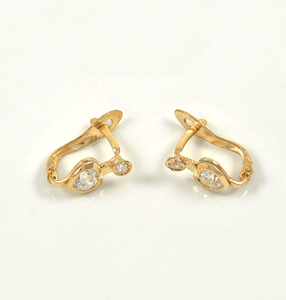 9ct Gold Children's Hoop Earrings BRC0214