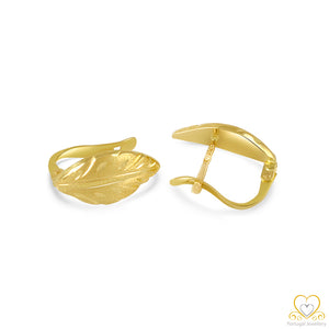 19.2ct Gold Hoop Earrings BR004