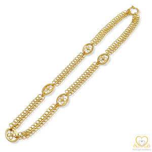 19.2ct Gold Necklace COL001