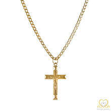 Load image into Gallery viewer, 19.2ct Yellow Gold Cross Pendant CR0058
