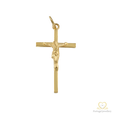 Load image into Gallery viewer, 19.2ct Yellow Gold Cross Pendant CR0226
