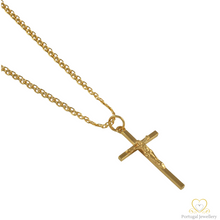 Load image into Gallery viewer, 19.2ct Yellow Gold Cross Pendant CR0226
