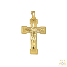 Load image into Gallery viewer, 19.2ct Yellow Gold Cross Pendant CR0268
