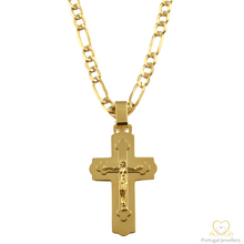 Load image into Gallery viewer, 19.2ct Yellow Gold Cross Pendant CR0302
