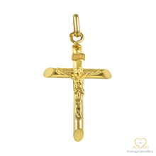 Load image into Gallery viewer, 19.2ct Yellow Gold Cross Pendant CR0321
