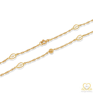 19.2ct Gold Necklace FI007